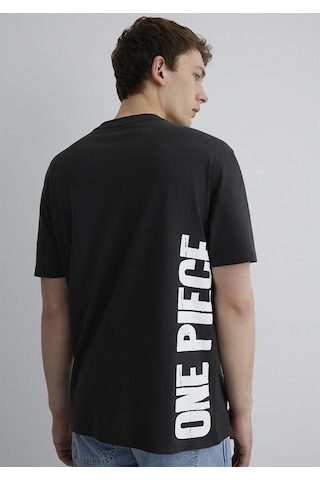 Mavi Loose Siyah Erkek T-shirt M0612662-70092 Siyah