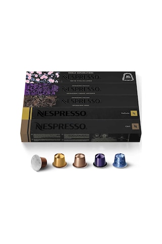 Nespresso Balance Arpeggıo + Lungo + Volluto + Roma +Cosı Kapsül Kahve 5 x 10'lu