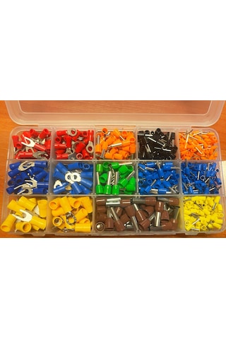 Maasco 900 Parça Yuvarlak & Çatal İzoleli Pabuç Ve Kablo Yüksüğü