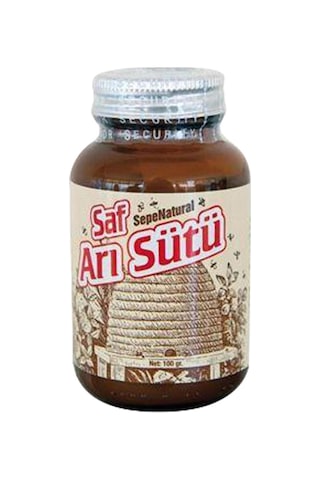 Sepe Natural %100 Saf Arı Sütü 100 G