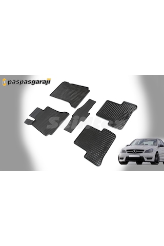 Seintex Mercedes C-Class W203 4D Havuzlu Paspas 2000-2007 Arası