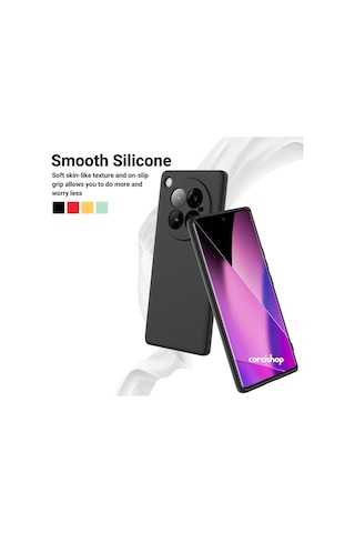 Infinix Zero 40 4g Kamera Korumalı Silikon Arka Kılıf Siyah