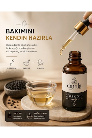 Biodamla Natural Çörek Otu Yağı 100 Ml