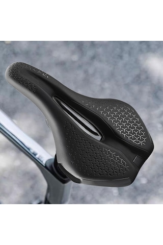 Homyl Bisiklet Koltuğu Rahat Şok Emici Erkekler Kadınlar Siyah