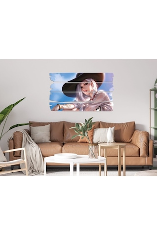 Anime Korsan Kız Mdf Tablo 0297 Model E