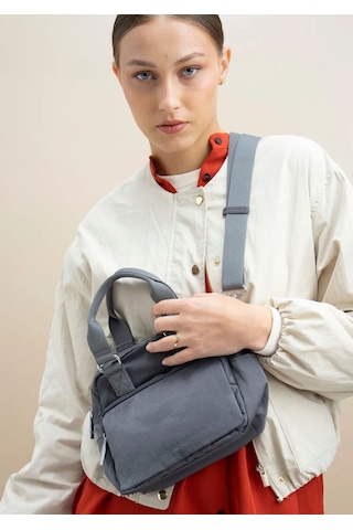 Matthew Cox Byn2335 Çok Gözlü Yıkanabilir Kumaş Çapraz Çanta Kadın Çok Renkli