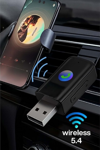 Concord Bt-16 2in1 Bluetooth Alıcı Usb-aux Kablo Ses Kontrol Ekran Araç İçi Handsfree Ve Müzik