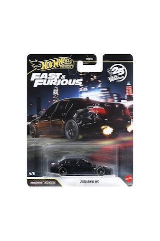 Hot Wheels Premium Series 25.yıl Özel Fast & Furious 2010 Bmw M5 Hnw46 - Jhw62 Çok Renkli