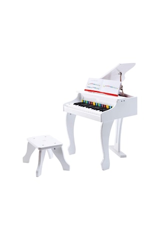 Hape Deluxe Grand Elektronik Piyano - Beyaz