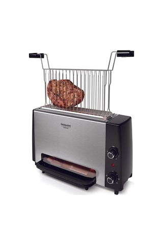 Hotpoint VG 120 GHXO- 106011 Dik Izgara Inox