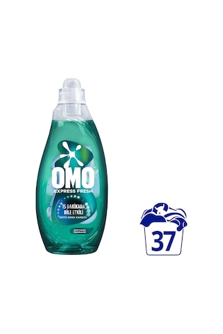 Omo Express Fresh Kötü Koku Karşıtı Beyaz ve Renkliler Sıvı Çamaşır Deterjanı 1480 ML