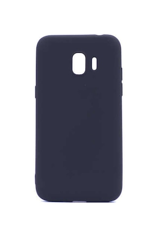 Samsung Uyumlu Galaxy J2 Pro 2018 Kılıf Zore Premier Silikon Kapak Siyah