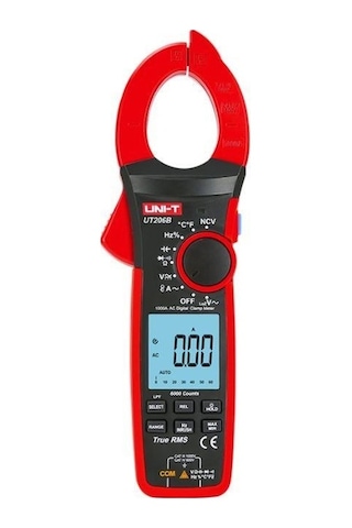 Uni-T UT206B 1000a Ac Ncv Lpf Sıcaklık True Rms Pensampermetre