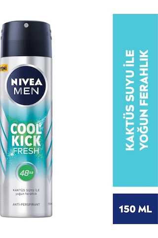 Nivea Coll Kick Fresh Erkek Sprey Deodorant 150 ML