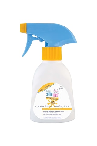 Sebamed Sun Care Bebek Güneş Losyonu Kremi Sprey 50+ Faktör 200ml Hassas Ciltler İçin 2 Li Set