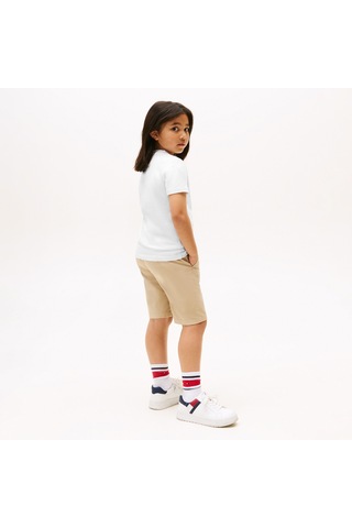 Tommy Hilfiger Varsity Graphic Çocuk Beyaz T-shirt Kb0kb09868 Beyaz