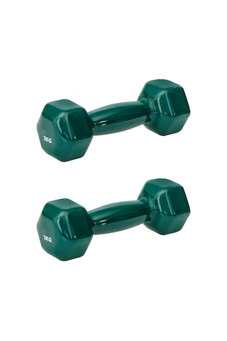 PVC Demir Dambıl - 2 Kg X 2 Adet PVC Demir Dambıl - 2 Kg X 2 Adet