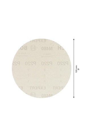 Accessories 5x Expert M480 Zımpara Filesi Sert Ahşap İçin, Ahşap Üzerine Boya, Çap 125 Mm, Granülasyon 220, Eksa