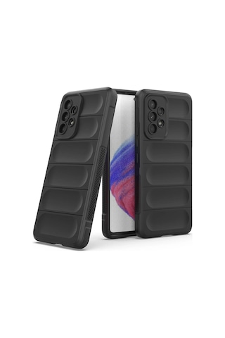 Sptmgldı Newface Samsung Galaxy Uyumlu A53 5g Kılıf Optimum Silikon - Siyah