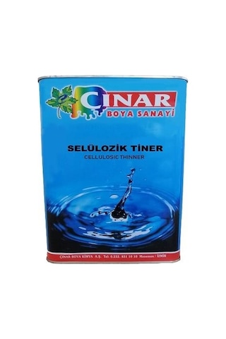 ÇINAR SELÜLOZİK TİNER 11 LT ÇINAR SELÜLOZİK TİNER 11 LT