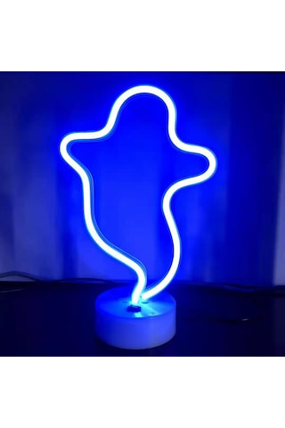 Symbee Led Fantom Figürlü Masa Lambası, Yatak Odası Dekorasyonu, Usb Ve Pil Aa Çift Kullanimlı Gece Lambası Diğer