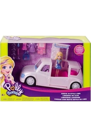 Polly Pocket Polly ve Beyaz Limuzin Oyun Seti