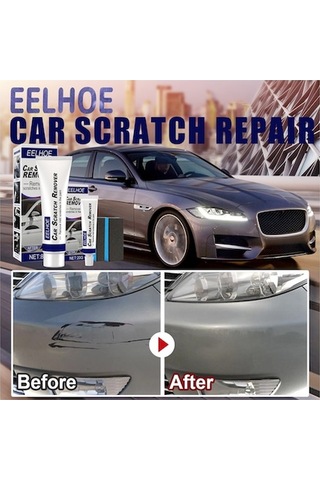 Besthome1 Eelhoe 80g Otomobil Çizik Tamir Kiti - Cila Ve Parlatıcı Wax Seti Kutulu