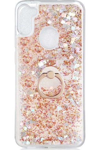 Samsung Uyumlu Galaxy A11 Kılıf Zore Milce Kapak-Gold