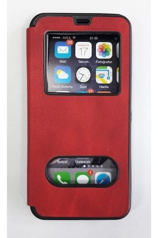 Samsung Galaxy Uyumlu A11 Kapakli Gizli Miknatisli Magnum Kilif 473848893