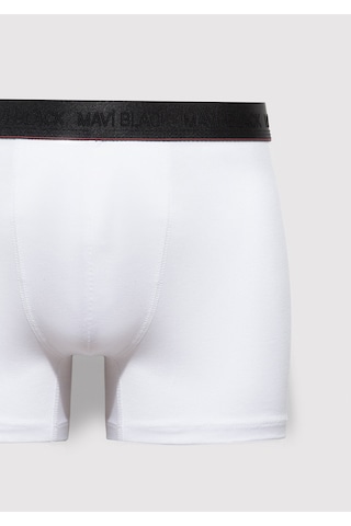 Mavi - Beyaz Basic Boxer 0912178-620 Beyaz