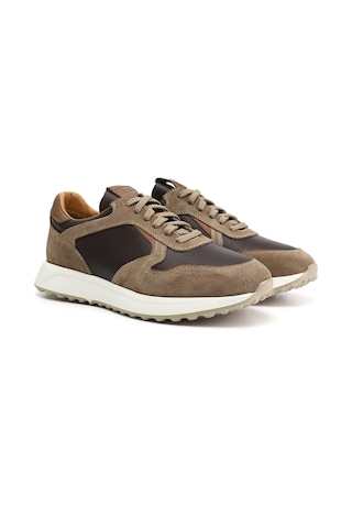Gönderi(R) Gönderi R Erkek Kum Süet Bağcıklı Hakiki Deri Sneaker Ddma83531646 Kum Beji