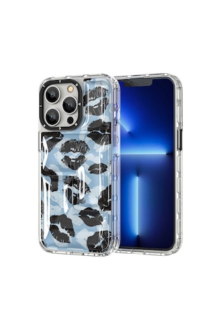 Youngkit Apple Uyumlu iPhone 13 Pro Kılıf YoungKit Leopard Article Serisi Kapak ZORE-267396