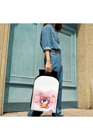 Trendooze Ve Siyah Siyah Sırt Seyahat, Organizasyon Kılıfı Kawaii Karikatür, İş, İle Gençler, Dizüstü Çoklu Çantası, Bölmeleri Bilgisayar Abd18 15.6 Dz Siyah