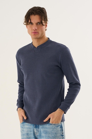 Alexandergardi Fitilli Uzun Kollu Sweatshirt İndigo