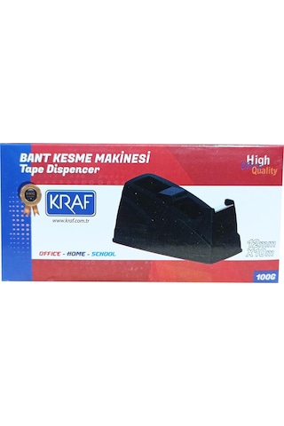 Kraf Bant Makinası 12x10 100G Siyah