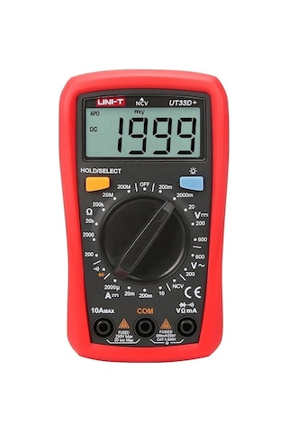 Uni-T UT33D+ 600 V 10 A Dijital Multimetre