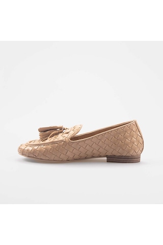 Rouge Kadın Loafer 0346 Açık Kahve