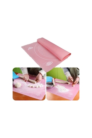 Silikon Hamur Açma Matı Ölçekli 40X50 Cm.