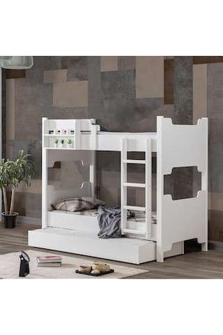 Setaymobilya Mdf Profil Ranza, Avrasya Ayrılabilir Yavrulu Ranza + 2 Yatak (413526612)