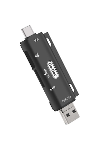 Go Des GD-DK108 3 in 1 OTG Hafıza Kart Okuyucu - ZORE-253398