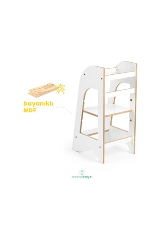 Kule Öğrenme Kulesi - Mdf Beyaz