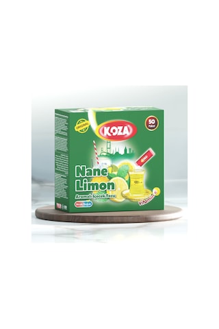 Koza Tek İçimlik Nane Limon Aromalı Toz İçecek 50'li Diğer