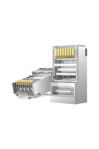 Ugreen Cat6 Rj45 Metal Jak Konnektör 10 Lu Paket, 20333