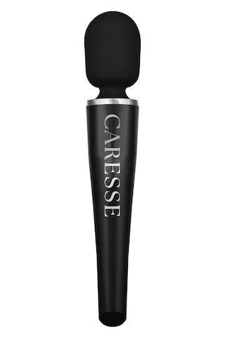 Caresse Pro Değnek Masaj Aleti - 5 Titreşim Seviyeli, 8000 Rpm Motorlu, Ipx7 Su Geçirmez, Xl Tasarımlı, Şarj Edilebilir, Fısıltı Sessizliğinde Ekstra Güçlü Birinci Sınıf Masaj Çubuğu