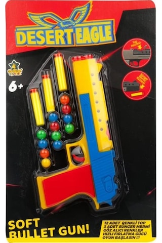 Er-132 Dart Ve Top Atan Desert Eagle Tabanca - Erdem Oyuncak