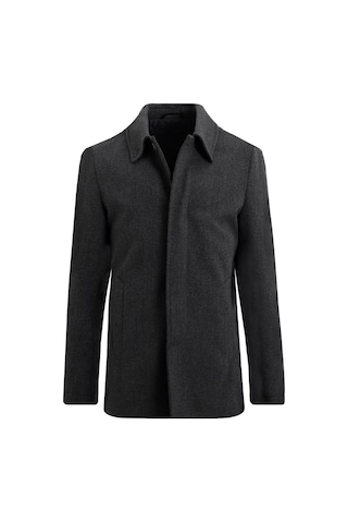 Uki Antrasit Kaşe Kaban Antrasit