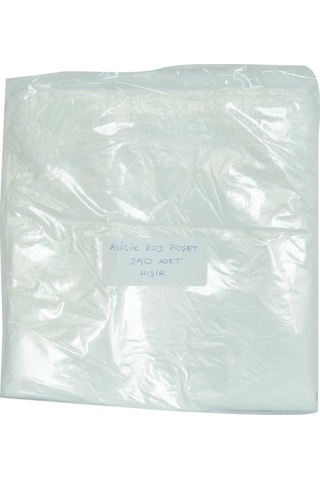 Lokmanavm Küçük Boy Atlet Hışır Poşet 38X22 Cm Ince Beya