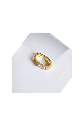 Masaliko Halha Gümüş Küpe Ms3194, 925 Ayar Gümüş Altın