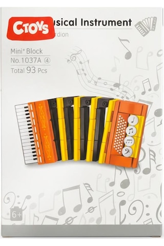 Ctoys Musical Instrument Series Mini Block Accordion