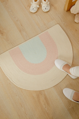 Ocean Home Textile Çocuk Odası Yıkanabilir Pamuklu Paspas 71 x 50 CM